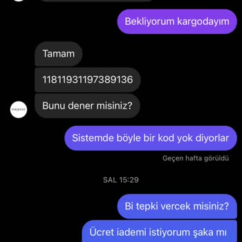 LESEQUENCE Hatalı İade Kodu Veriyorlar