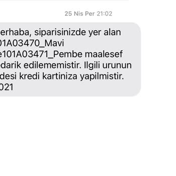 Dilvin Para İadesi Yapmadı.