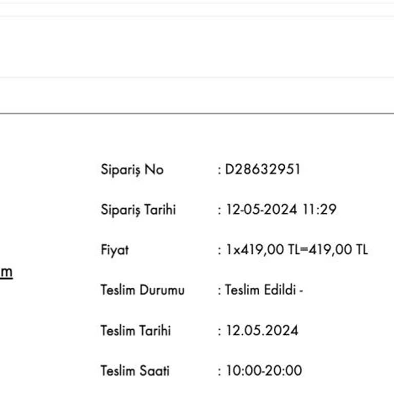 Taze Çiçek (tazecicek.com) Anneler Gününde Çiçek Teslim Edilmedi.