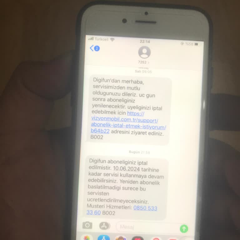 Turkcell Dijifun Abonesi Bilgim Dışında Yaparak Faturama Yansıtıyor