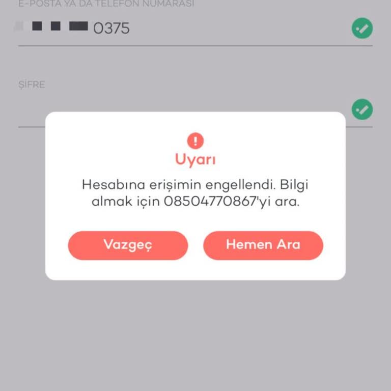 Tosla Hesabıma Erişim Engeli Geldi, Giriş Yapamıyorum