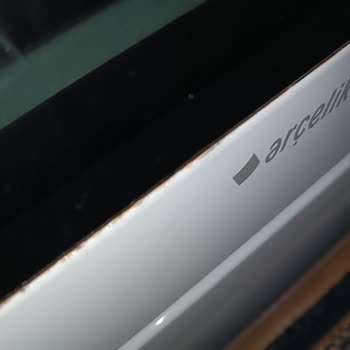 Arçelik Fırınımda Paslanma Değişim İstiyorum