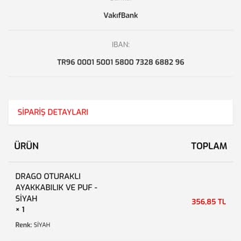 GNR Home Sipariş Verdim Ücretini Yatırdım Daha Bir Bilgi Verilmedi