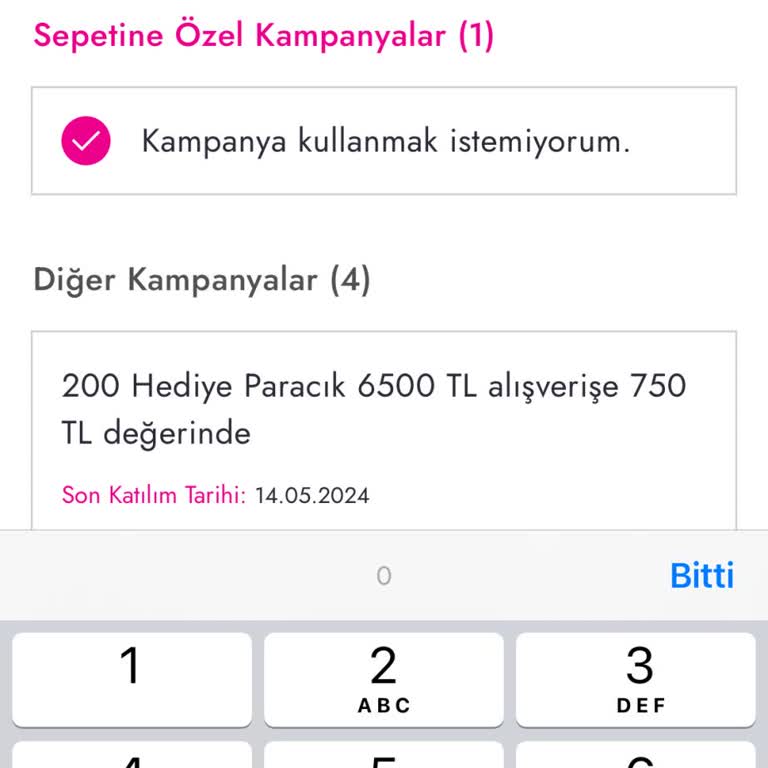 Boyner Kampanya Kullanamama Sorunu