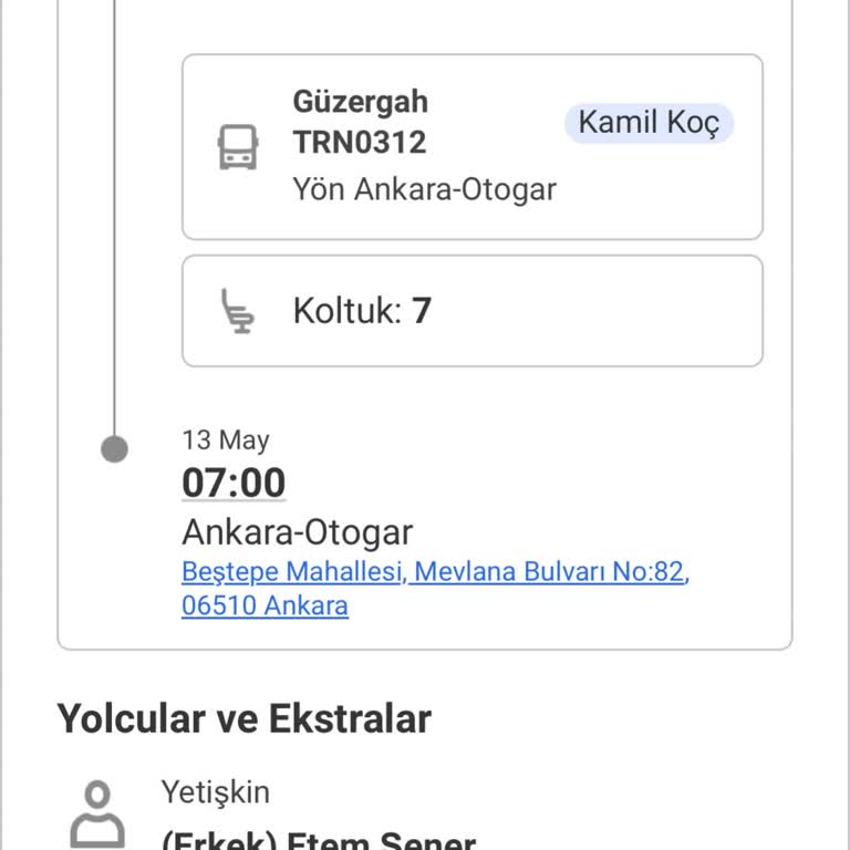 Kamil Koç Müşteri Memnuniyeti Sıfır