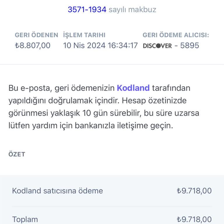 Kodland.org Para İade Etmiyor...