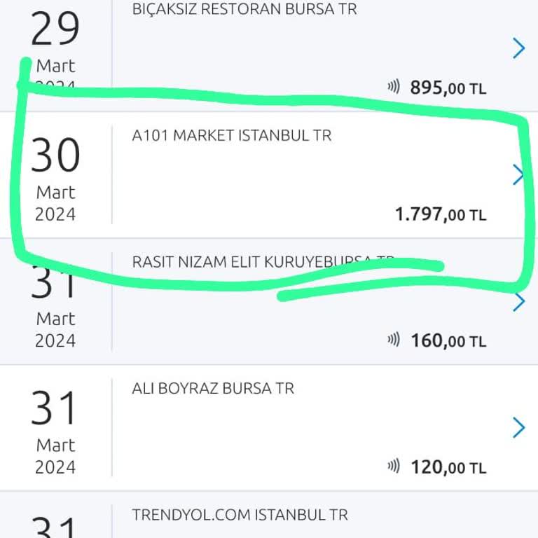 A101 Market Paramın Üzerine Koydu