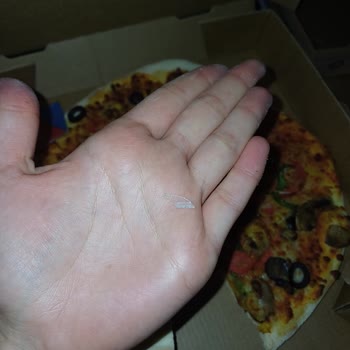 Domino's Plastik Parçası Çıktı!