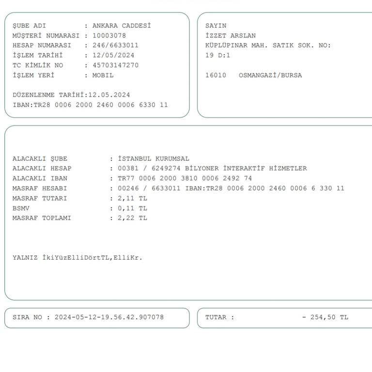Bilyoner İnteraktif Ten Paramı İstiyorum