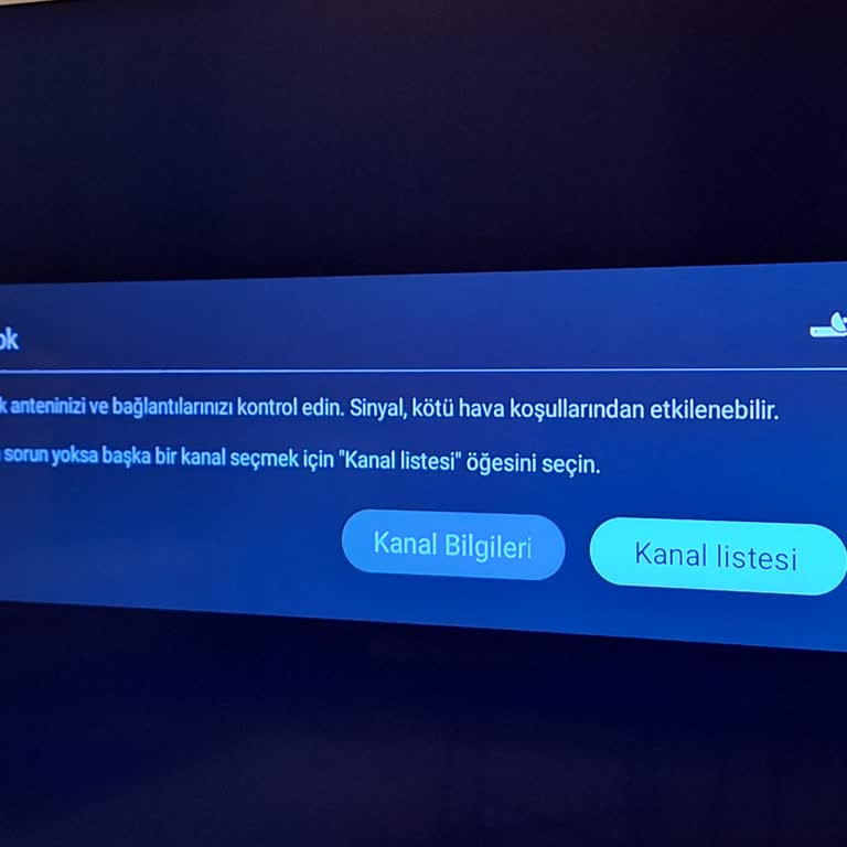 Philips TV Sinyal Yok Sorunu