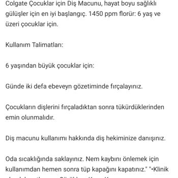 Colgate Ürün İçeriğinin Aynı Olmaması