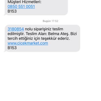 Çiçek Market Teslim Edilmeyen Çiçek Teslim Edildi Gözüküyor