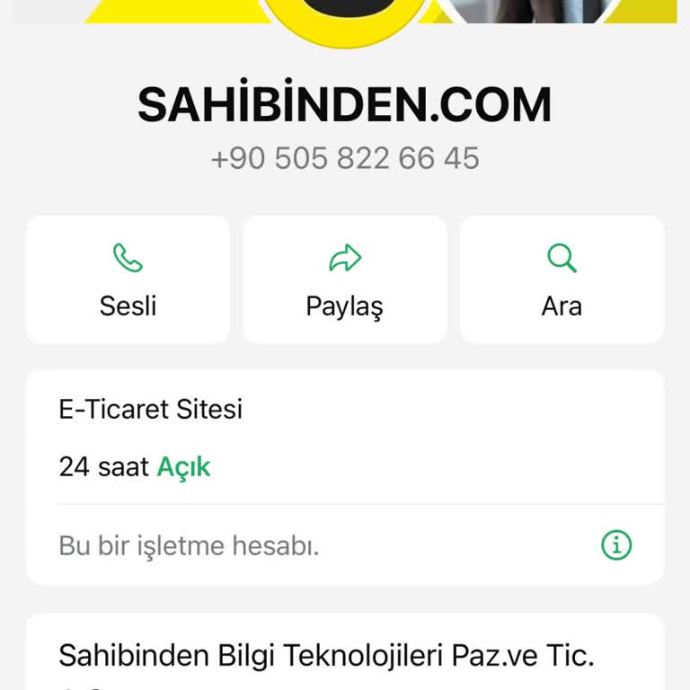 Sahibinden Güvenli Ticaret Samet