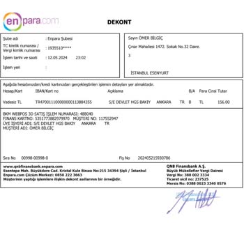 HGS Etiketime Para Yansımıyor Sizin Kasanızda Neden Kalıyor