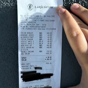 A101 Parama El Koydu!