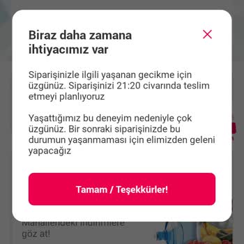 Yemeksepeti Sağlığımızla Oynuyor. Sistemden Takibi Yapılamıyor