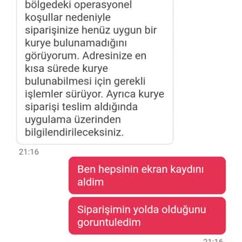 Yemeksepeti Sağlığımızla Oynuyor. Sistemden Takibi Yapılamıyor