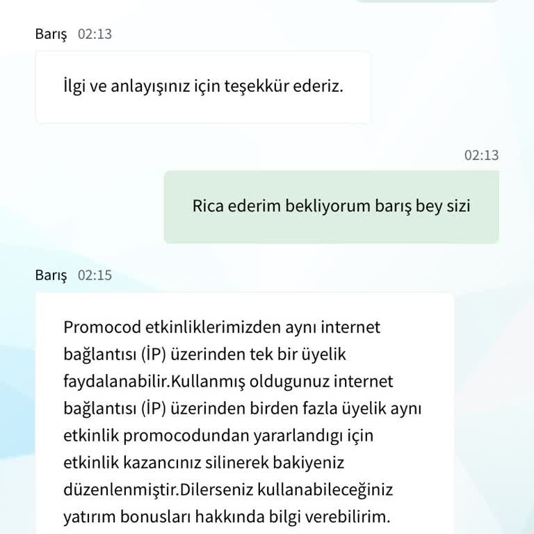 Betist Para Vermemek İçin Bahane Uyduruyor