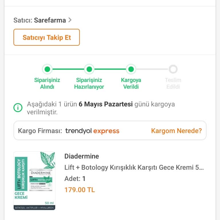 Trendyol Express 7 Gündür Kargomu Getirmedi