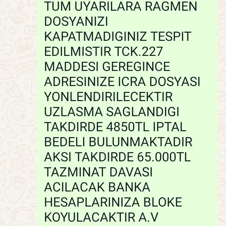 SOYDANSMNLIK (SMS) Müşteri Deneyimi: Yanıltıcı Tebligat Şüphesi
