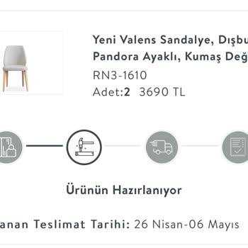 Vivense Teslim Edilmeyen Koltuk