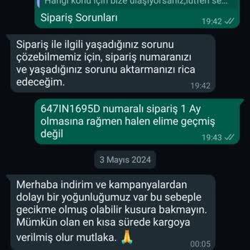 Flaw Wear Sipariş Sorunu Ve İade Talebi