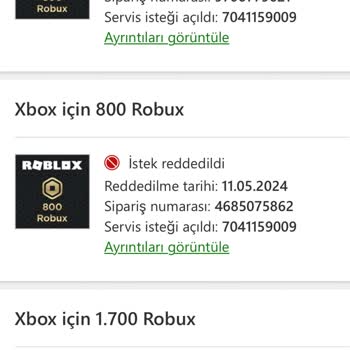 Xbox-Microsoft Hatalı Satın Alma İadesi