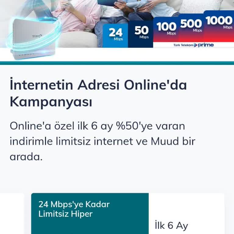 Türk Telekom Evde İnternet Fahiş Fiyat Teklifi