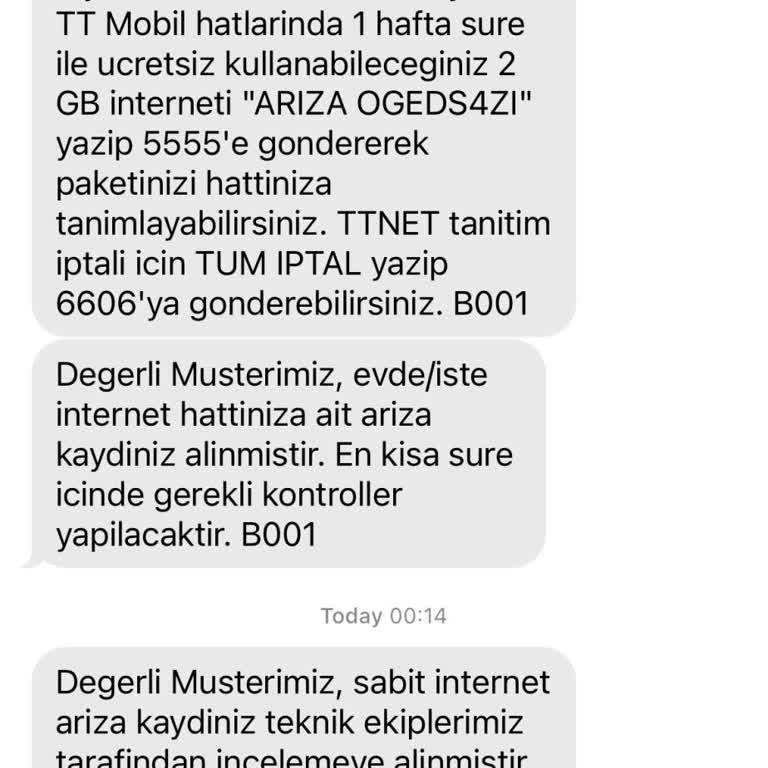 Türk Telekom İnternet Sağlamıyor Fakat Para Alıyor!