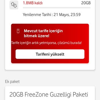 Vodafone Eksik Ve Yanlış Bilgi