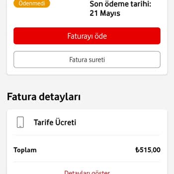 Vodafone Fatura Farklılıkları Ve Çözüm Bekleyen Sorunlar
