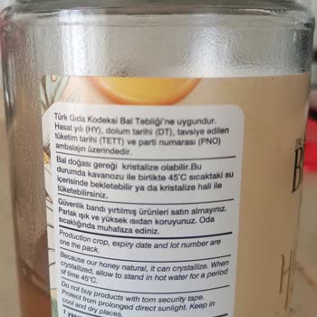 A101 Birtat Bal İçeriği Tüketiciye İçeriğini Beyan Etmiyor