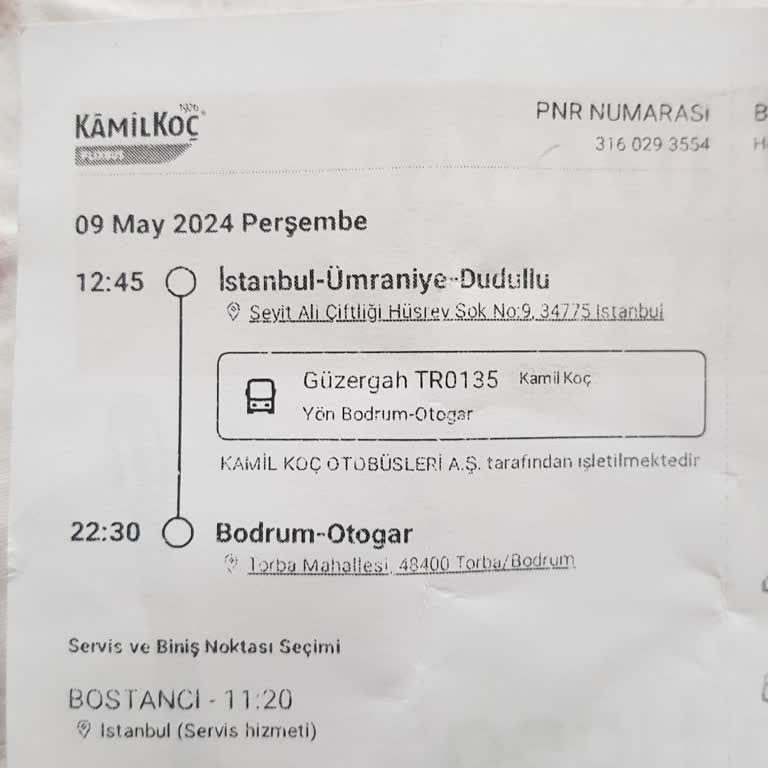 Sefer İptalini Haber Vermeyen Kamil Koç Dan Şikayetçiyim