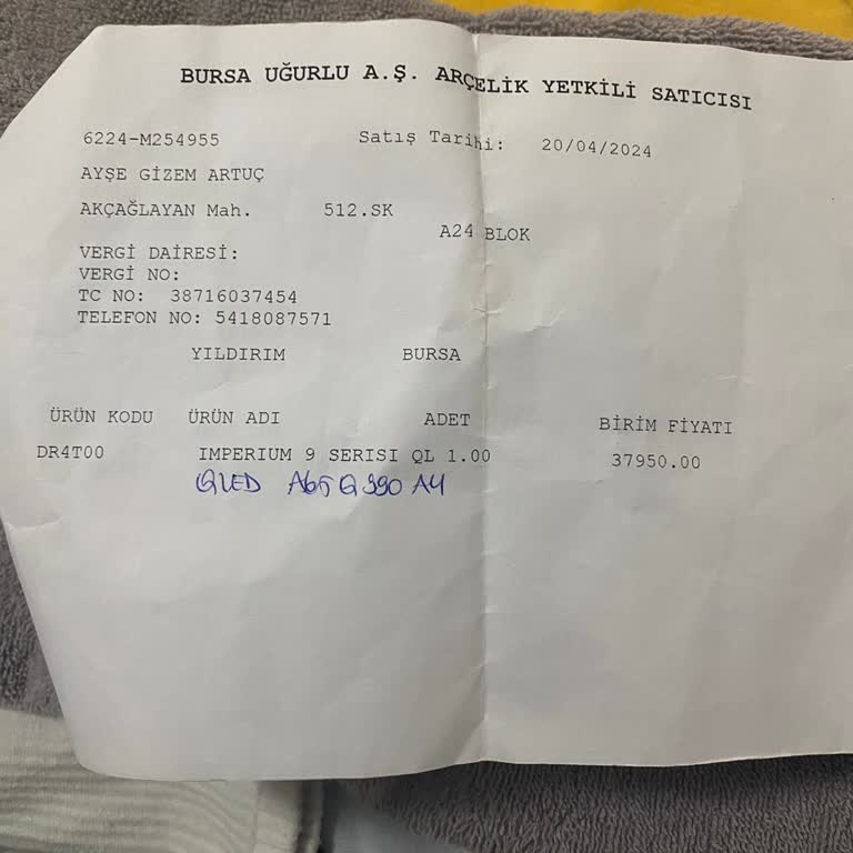 Arçelik Aldığım Televizyonun Hala Teslim Edilmemesi