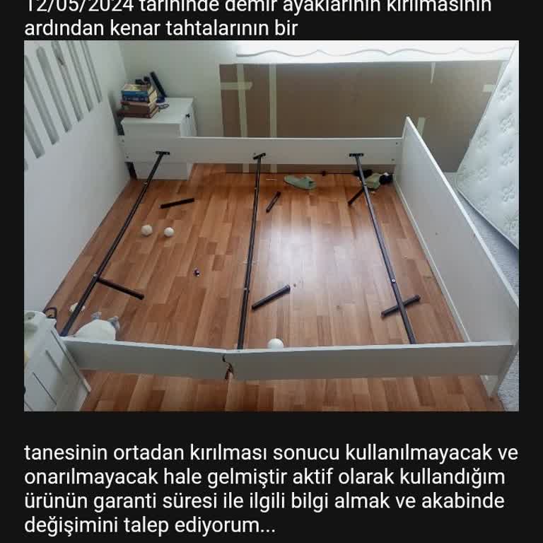 Vivense Mamak Yatak Odası Takımı İle İlgili Dönüş Yapılmıyor.