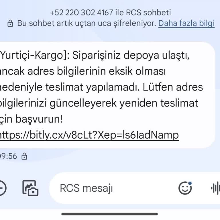 Kargo Adına Mı? Mesaj Gönderdi.
