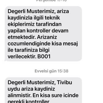 Tivibu Yaklaşık Bir Haftadır Arızaya Gelmiyor