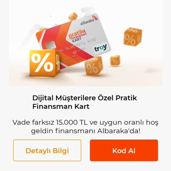 Albaraka Türk Kampanyalı Finansman Vaadi Hüsranı