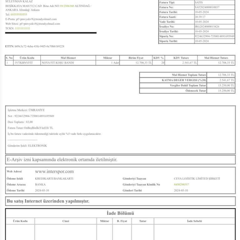 CEVA Logistics Kargo Gecikme Ve Mağduriyet