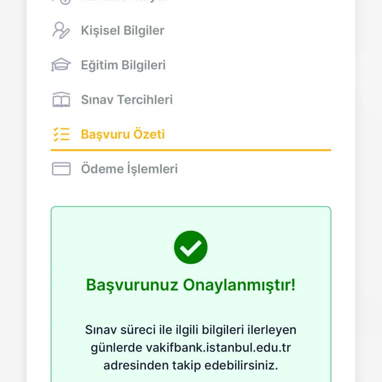 VakıfBank İşe Giriş Sınav Belgesi