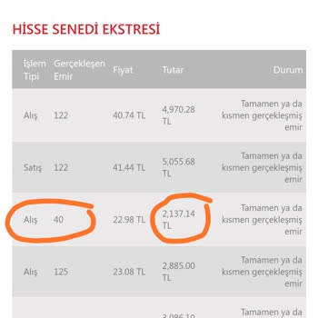 Albaraka Türk Albarakadan Aldığım Hisse Senedimin 53 Lotu Ortada Yok