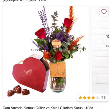 Çiçek Sepeti Görselle Alakasız Ürün
