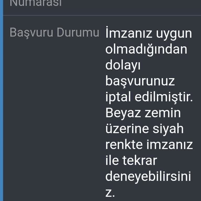 İstanbul Özel Güvenlik Özel Güvenlik Başvurusu İmzanın Kabul Edilmemesi