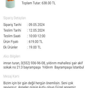 Taze Çiçek (tazecicek.com) Çiçek Göndermeyi Unutmuşlar
