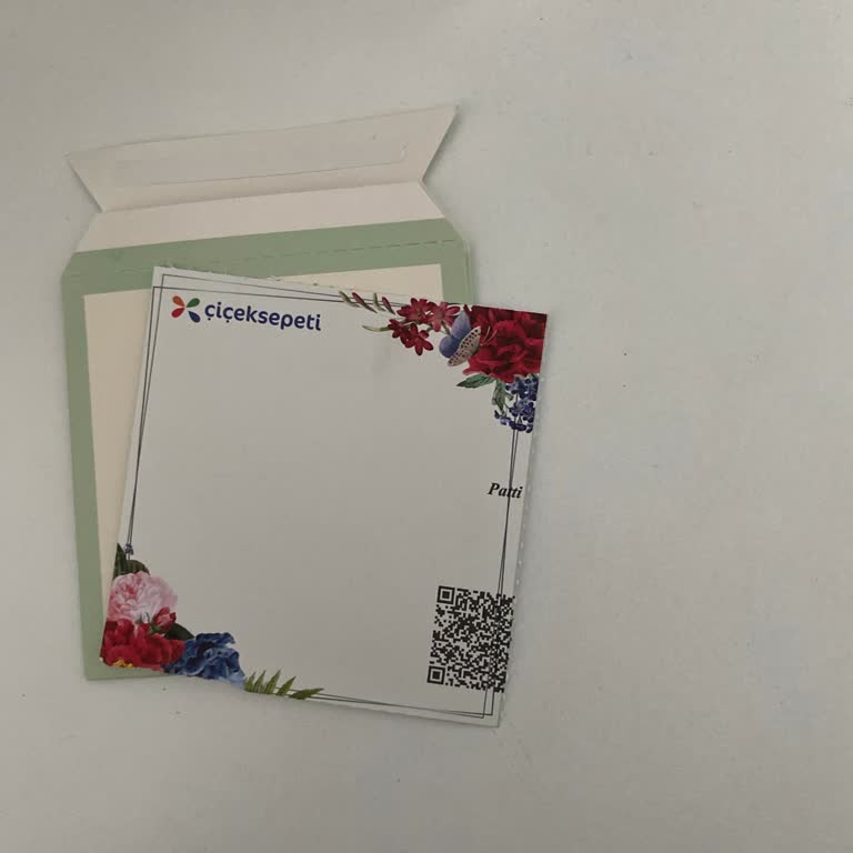 Çiçek Sepeti Kart Yanlış Basım