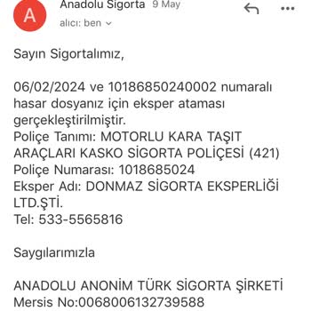 Anadolu Sigorta Mağduriyeti Bu Kadar Uzun Süreç Olamaz