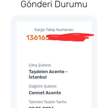 Sürat Kargo Kargom Kayboldu, Bilgi Alamıyorum!