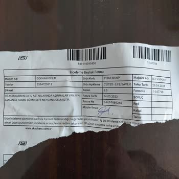 Skechers Ürünün Arkasında Durmuyor