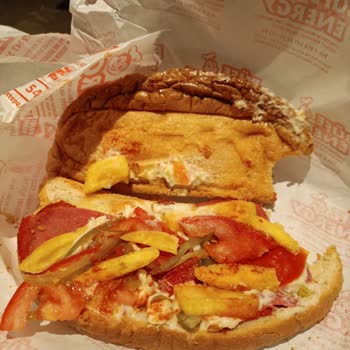 Büfe Energy Ayvalık Tostu Diye Kızarmış Ekmek Arası Soğuk Patates