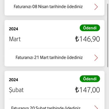 Vodafone Faturama %400 Zam Yaptı